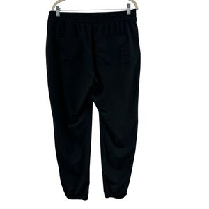 BANANA REPUBLIC BR Standard Elastic Pull On Flyweight Joggers Pants Black Large